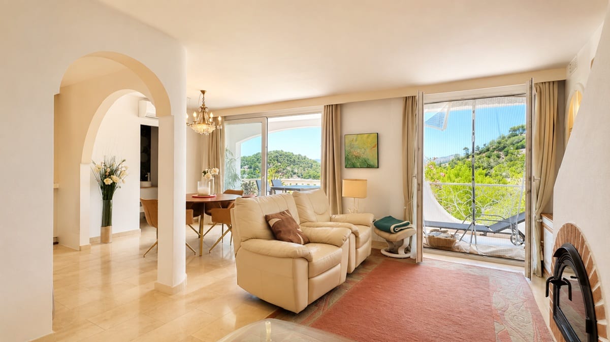 Sea View Townhouse for Rent in Vista de Rey, Costa de la Calma