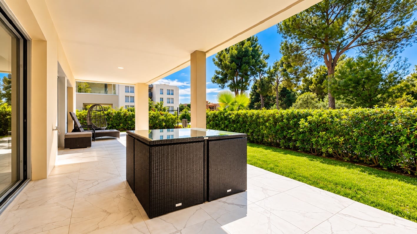 Apartment with Private Garden for Sale in Nova Santa Ponsa
