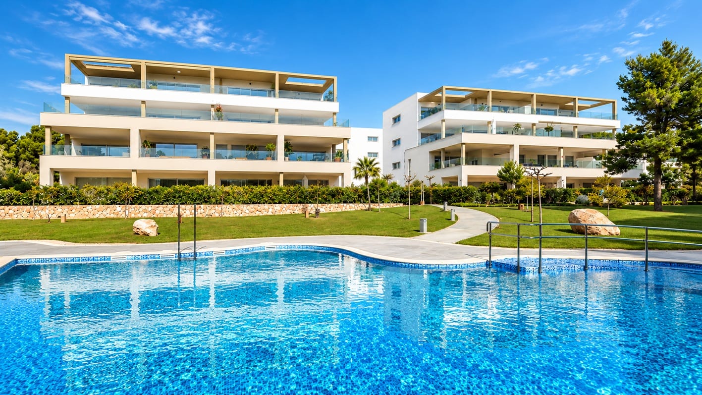 Apartment with Private Garden for Sale in Nova Santa Ponsa