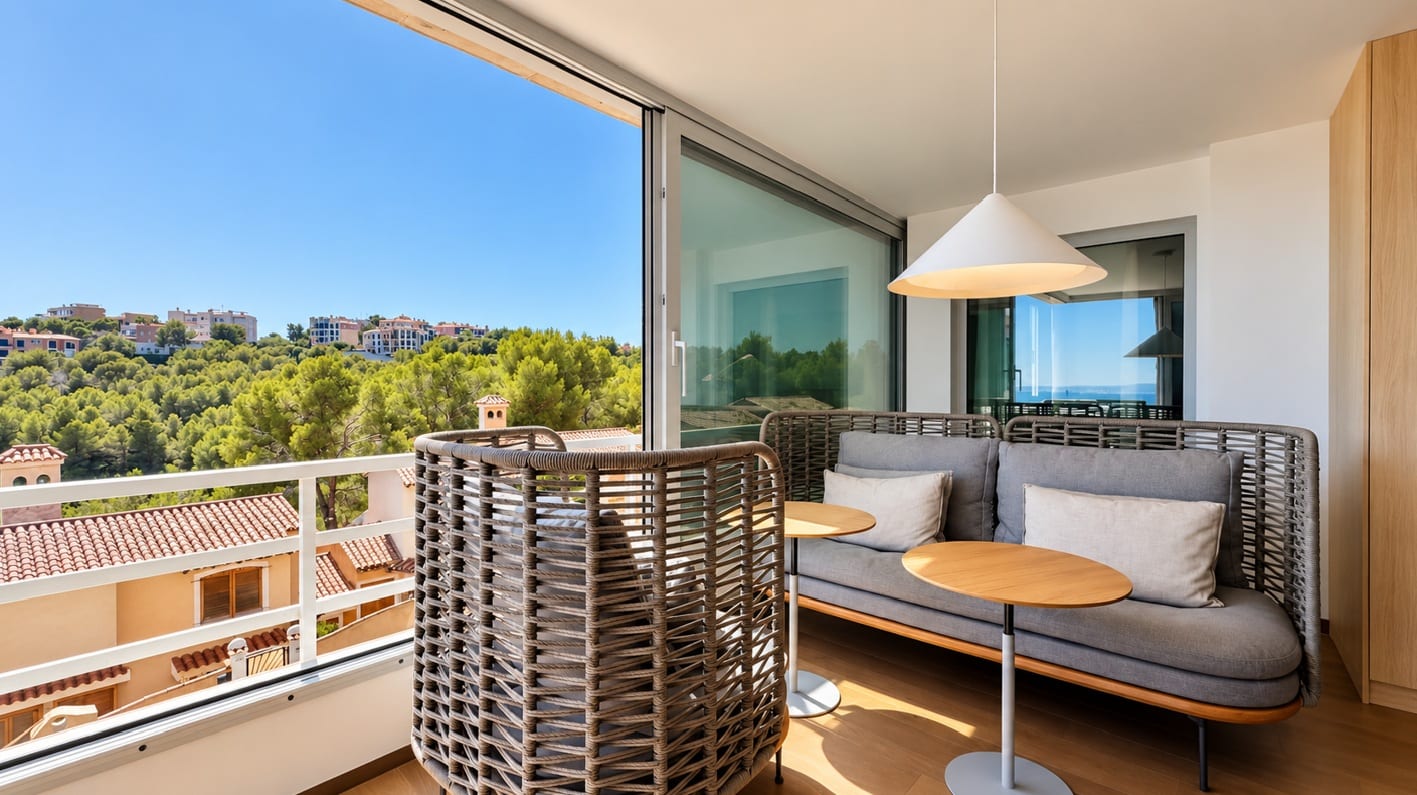 Luxury Apartment for Sale in Cas Català with Sea Views